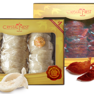 White and Red Nest Combo (Yến Trắng+Yến Đỏ/Huyết Yến) - 2 Boxes 500g AAAA & Free Shipping